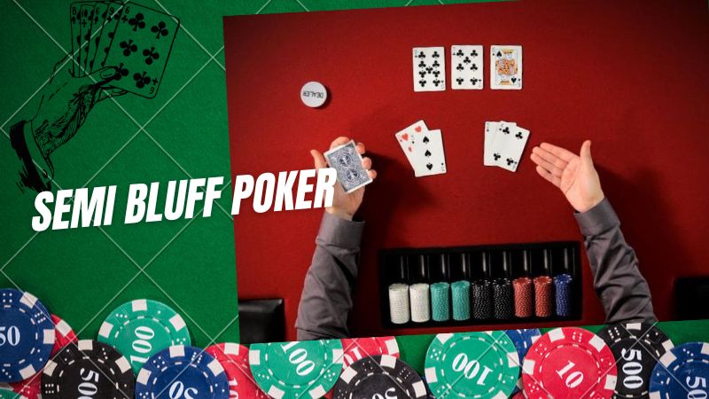 Semi Bluff Poker - Khám phá vô thực chiêu trong Poker