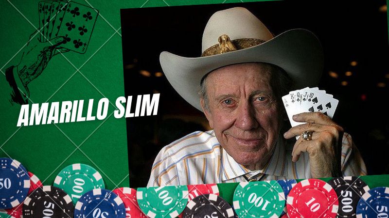 Amarillo Slim - Người chơi Poker nổi tiếng với nhiều kỹ năng